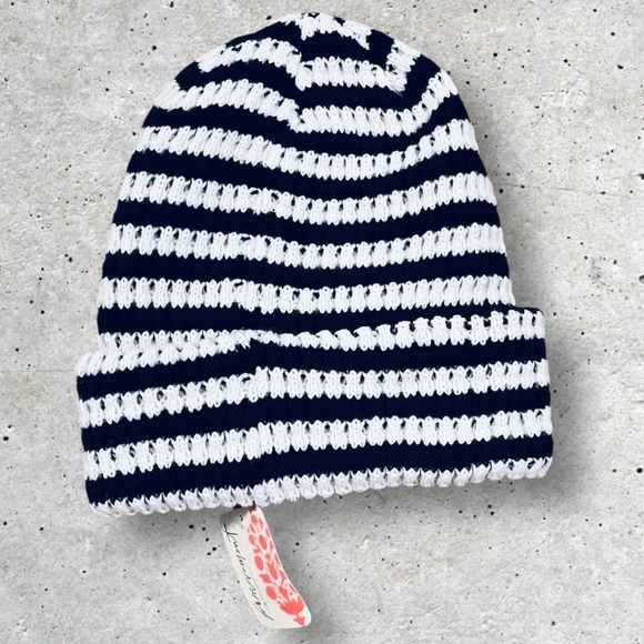 NWT Free People Stripe Beanie